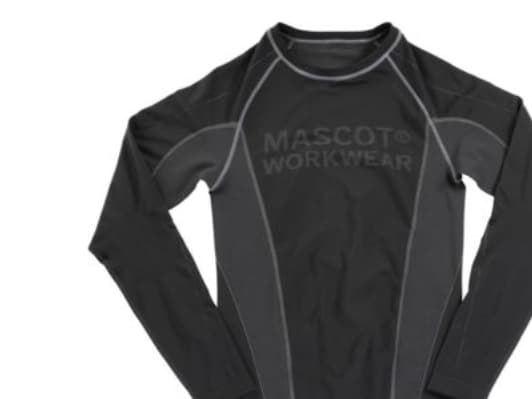 MASCOT 50561-940-09, Undertröja, Svart, 1 styck, Unisex, Monokromatiskt, L