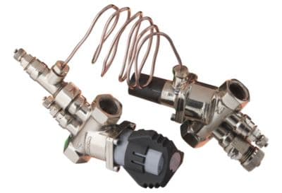 Frese PV SIGMA Compact DN15Low - 50-660 L/h, asetuspaine 5-30 kPa, paineentasaus- ja tyhjennysventtiilillä varustettuna