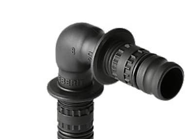 Mepla Kulma 90gr. Ø 63 - Pvdf 627.271.00.1