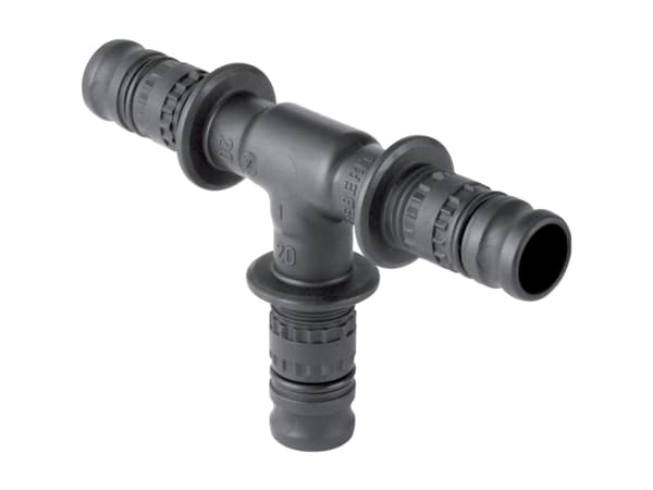 Mepla T-Stykke 63 MM - Pvdf 627.310.00.1