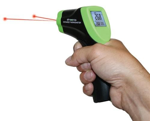 Elma 610A infraröd termometer - med dubbla lasersikten