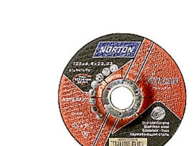 Skrubskive 125X6.4X22.2 mm - Norton Vulcan A30S-Bf Inox 27