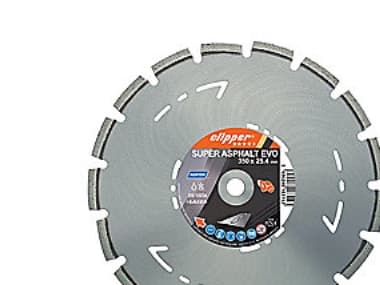 Diamantklinge 450x25,4 mm - Durator Professional Asfalt til benzindrevne håndmaskiner