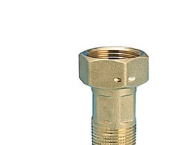 Forskruning 1/2''x3/4'' - DN15, med plombehul. 701C
