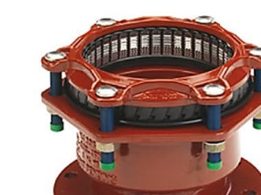 Flangekobl. 154-192mm x DN150 - PN16. trækfast. A4-EPDM. MultiJoint 3057+