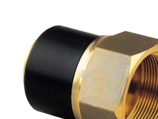 GF ELGEF 63 mm x 2" siirtymämuhvi PE/messinki, PN16 SDR11