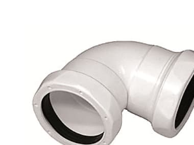 Vinkelkontakt 32x32mm - Vit plast 90 Gr.