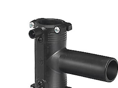 Sähköhitsauksen T-pala 90° 63mm - PE100-SDR11. Elgef Plus