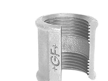 Muffe galvaniseret 3/8