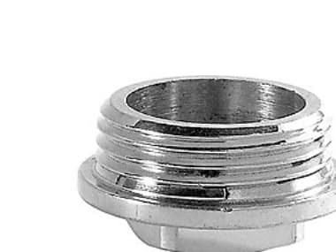 Prop forkromet messing med rand 3/4"