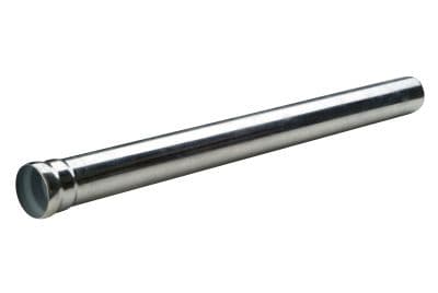 GM-X rør DN80.80X500 mm. - Galvaniseret