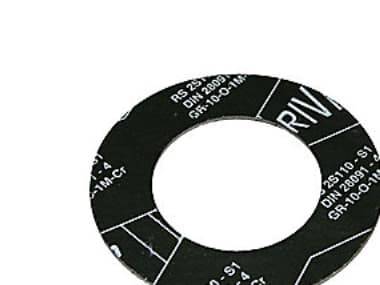 Laippatiiviste 48,3 mm DN 40 - grafiitti teräsvälikappaleella