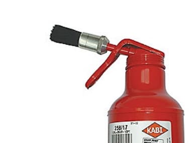 Penselkande Gluemaster - m/hætte 0,25 L stålbeholder, Kabi KA25B17