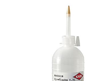 Oliekande Plastic 0,3 L - Ø65x110/180 mm, m/messingspids