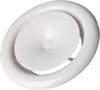 inloppsventil Ø125mm - inkl. ram