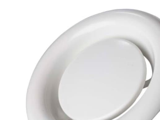 uds.ventil Ø125mm - inkl. ram