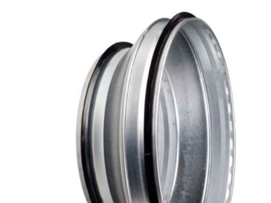 kort red.Ø125.Ø100N.N - kort centrisk længde 22mm