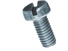 CH-skruv M6x16 8.8 - FZB DIN 84A CH slitsade skruvar stål 8.8 100 st