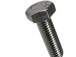 Ställskruv M6x25 A4 - DIN 933 6kt-skruvar med full gänga rostfri A4 100 st