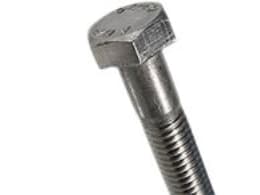 6kt bult M16x110 A4 - DIN 931 6kt skruvar delgänga rostfri A4 25st