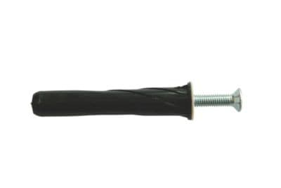 rosett powerknot, 2 gipslag, undersænket hoved, 25 stk.