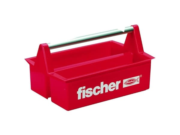 Fischer 060524 WZK Verktygslåda utan utrustning Röd