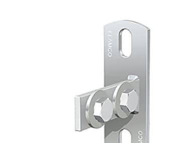 Skinneflange KF-H galvaniseret 80/115X40 mm