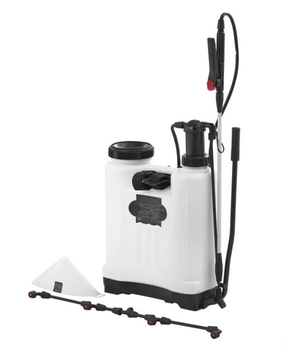 Handspruta 5L - Trädgårdsspruta med 55 cm lans och axelrem