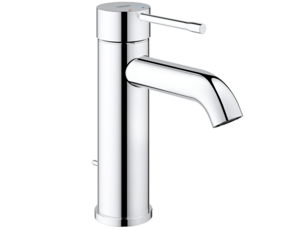 GROHE Essence, Baderomsvask, Kran-håndtak, Metall, 1/2", Kromfarget