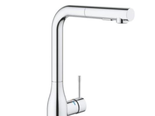 GROHE Essence, Ulosvedettävä, Kromi, Metalli, Vipukahvat, Yksi, 1/2"