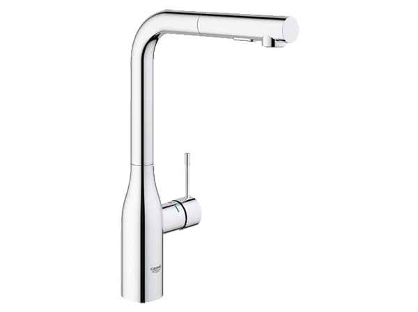 GROHE Essence, Ulosvedettävä, Kromi, Metalli, Vipukahvat, Yksi, 1/2"