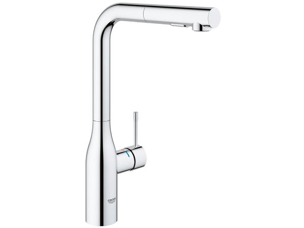 GROHE Essence, Ulosvedettävä, Kromi, Metalli, Vipukahvat, Yksi, 1/2"