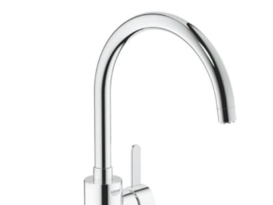 GROHE Eurosmart Cosmopolitan, Standard, Kromfarget, Kran-håndtak, Single/enkelt, 1/2", Keramisk
