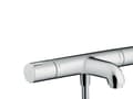 Miniatyrbilde 1 av 4: HANSGrohe Ecostat 1001CL termostatarmatur med fast kartud, 1/2" bruserafgang ned og eksklusiv rosetter og tilgangsstykker