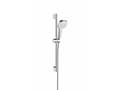 Miniatyrbild 2 av 5: HANSGrohe Croma Select S Vario duschset med 650 mm duschstång, Ø110 mm handdusch med 3 sprayfunktioner och 1,6 meter duschslang