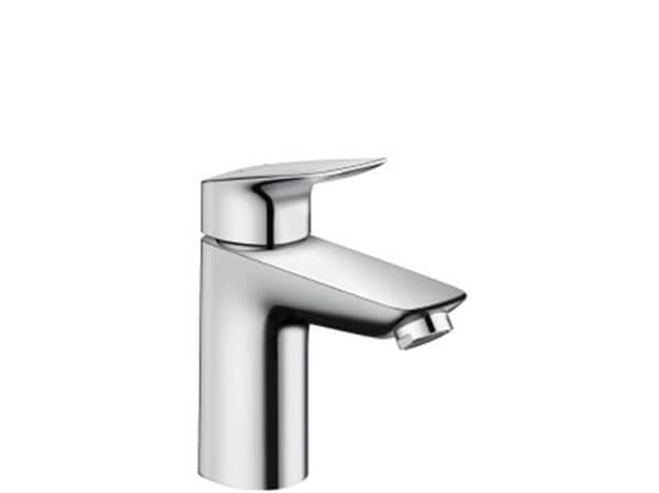 HG Logis 100 HV-armatur krom - med løft-op ventil. Vandforbrug 5 l/min. HG nr. 71100