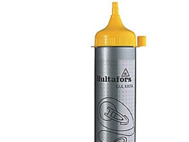 Jauhemainen liitu 360 grammaa, keltainen - Yellow 360, Hultafors 652333