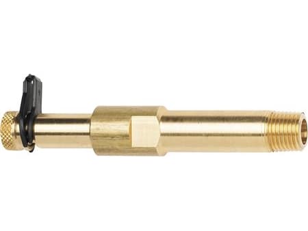 TA målenippel 1/4'x103mm - Lang ny Model, A-Metal DZR afzinkningsfrit messing
