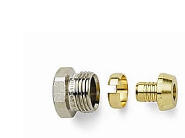 1/2" x 15 mm Klemringskobling til PEX-rør TA