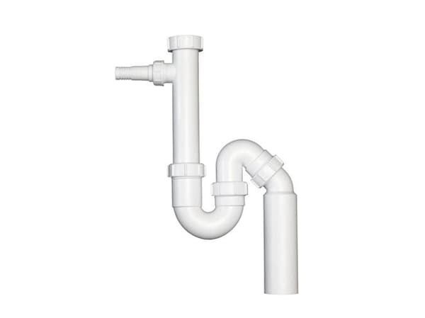 INTRA JUVEL Juvel vandlås Universal - Delvis samlet. 1½"-40 mm vandlås og 50 mm afløb.
