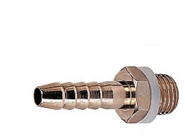 Slangenippel 1/4rg 6mm - Snt 468
