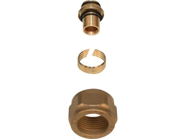 Wavin ø20x2,25mm Alupex kblsæt - Alupex koblingssæt 3/4