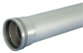 Wafix PP-avloppsrör med hylsa 110 x 500 mm grått