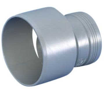 Wafix PP reduktion Ø110 x Ø75 mm grå