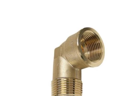 PURAFIT vinkel 1.1/4 mf/np.90° - .Silikonbrons.Blyfri.