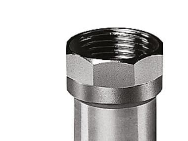 Overg.muffe 1 -28 mm - rørgevind muffe og loddemuffe
