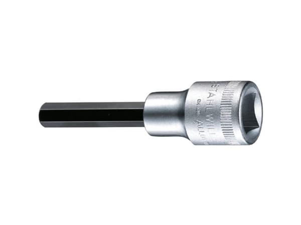 STAHLWILLE 1054/5, Hylssats, 1/2", Metrisk, 5 huvuden, 5 mm, Krom