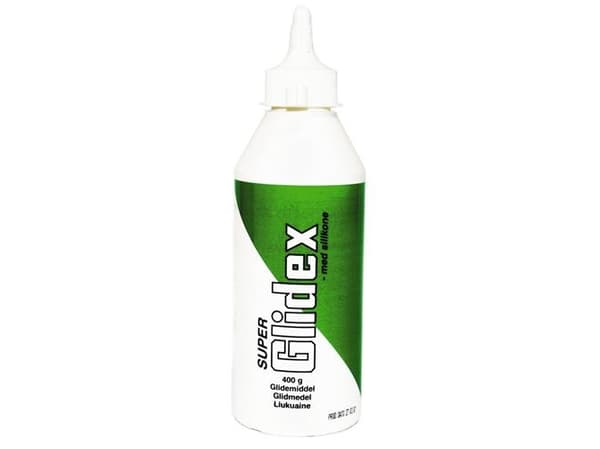 Super Glidex med silikone - Plastflaske 400g