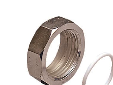 Uponor slutmuf med pakning 1 - forkromet messing UPONOR