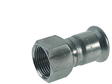 VSH overgang muffe/muffe 18 mm X 1/2 syrefast